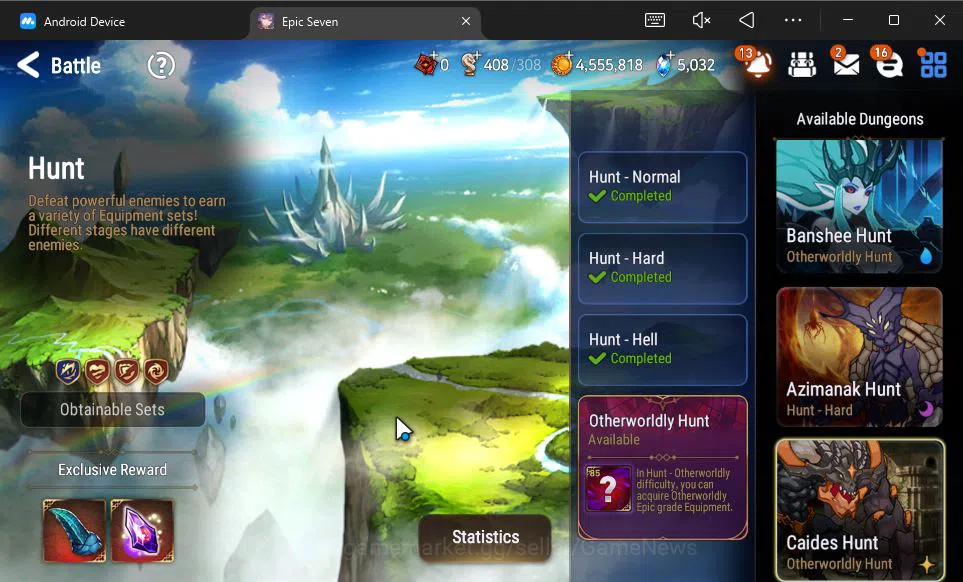 Epic Seven Accounts GLOBAL Unverif|11 ML(Salome,LOT Scales,BYSHwayoung image 16
