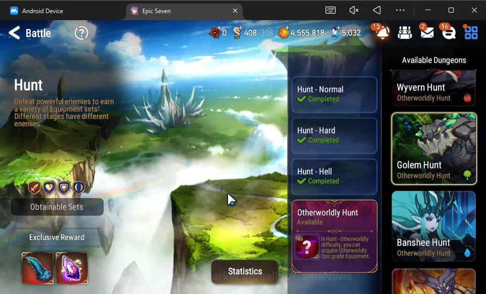 Epic Seven Accounts GLOBAL Unverif|11 ML(Salome,LOT Scales,BYSHwayoung image 18