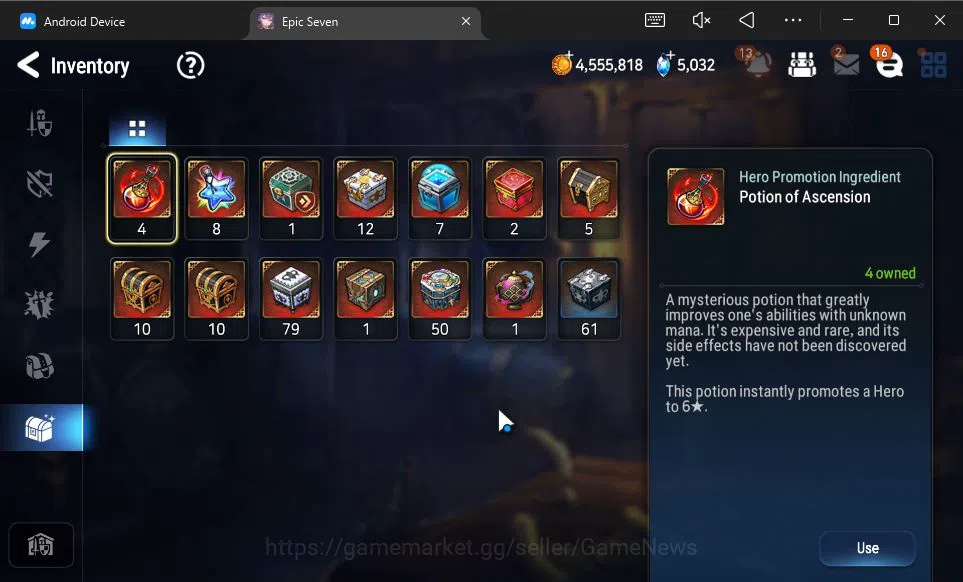Epic Seven Accounts GLOBAL Unverif|11 ML(Salome,LOT Scales,BYSHwayoung image 7