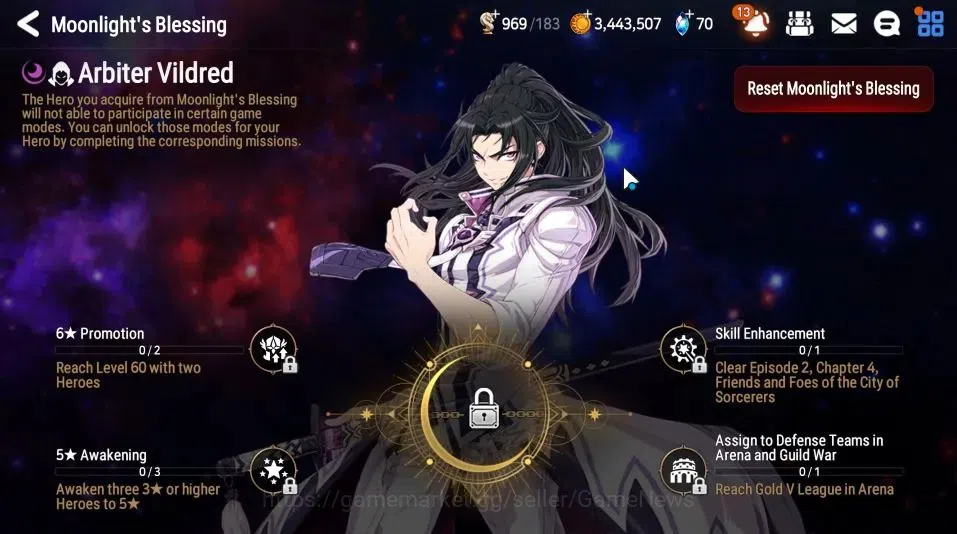 Epic Seven Accounts GLOBAL Unverif|New Era|3 ML[NM Luna,SBaal&Sezan,WO image 9