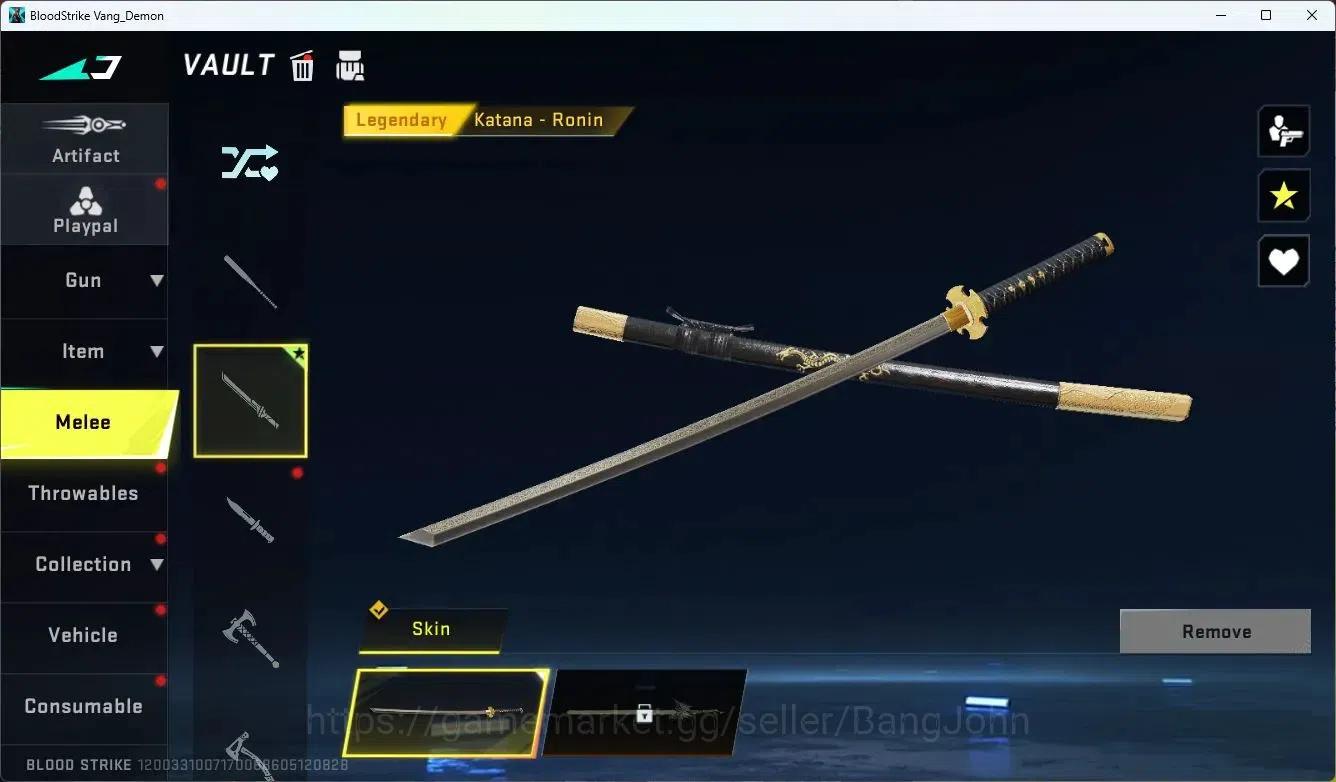 Blood Strike Accounts ASIA | 2 Collab Skins | 1 Legendary Skins | 7 Lege image 11