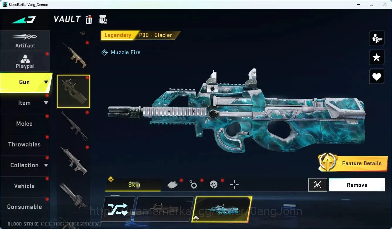 Blood Strike Accounts ASIA | 2 Collab Skins | 1 Legendary Skins | 7 Lege image 18