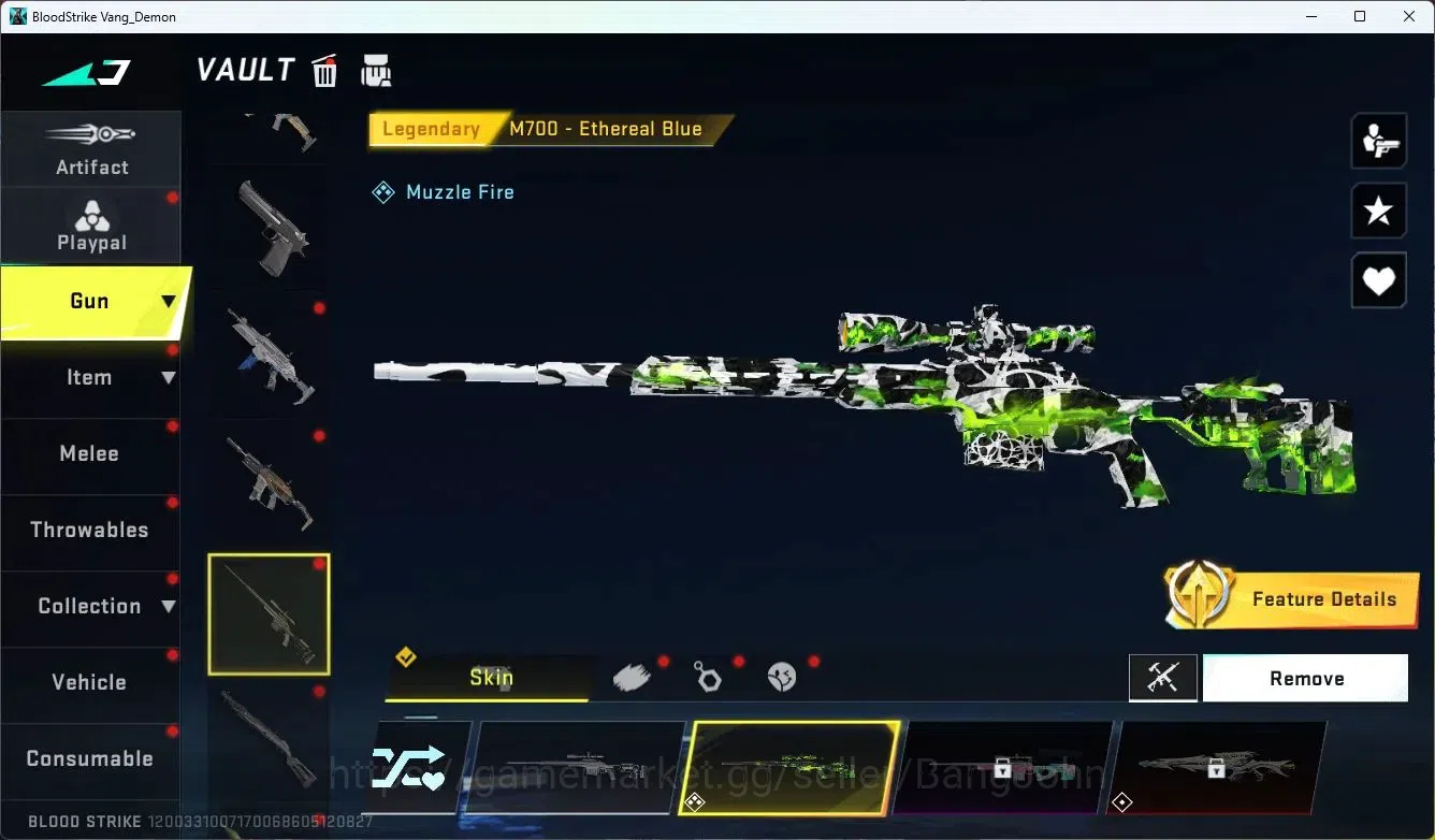 Blood Strike Accounts ASIA | 2 Collab Skins | 1 Legendary Skins | 7 Lege image 19