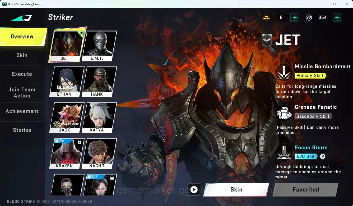 Blood Strike Accounts ASIA | 2 Collab Skins | 1 Legendary Skins | 7 Lege image 5