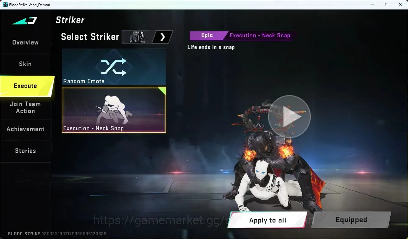 Blood Strike Accounts ASIA | 2 Collab Skins | 1 Legendary Skins | 7 Lege image 6