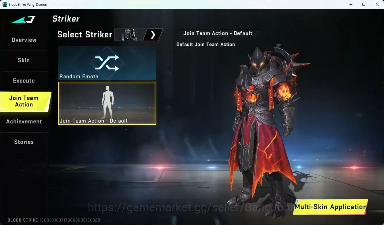 Blood Strike Accounts ASIA | 2 Collab Skins | 1 Legendary Skins | 7 Lege image 7