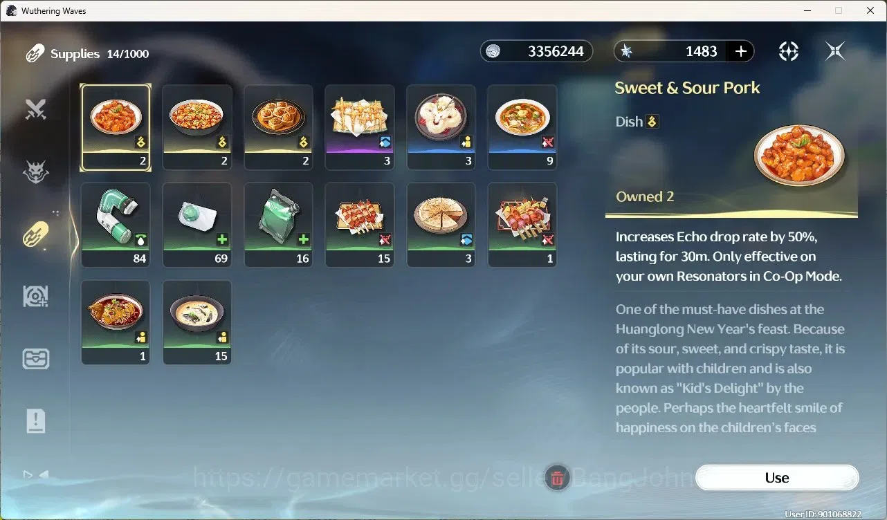 Wuthering Waves Accounts Starter SEA|UL 60|Rank 5|6 Char Limited[Phrolova]+Sign,Jinshi,Yinlin,Chisa,Carlotta,Rebecca|1483 6