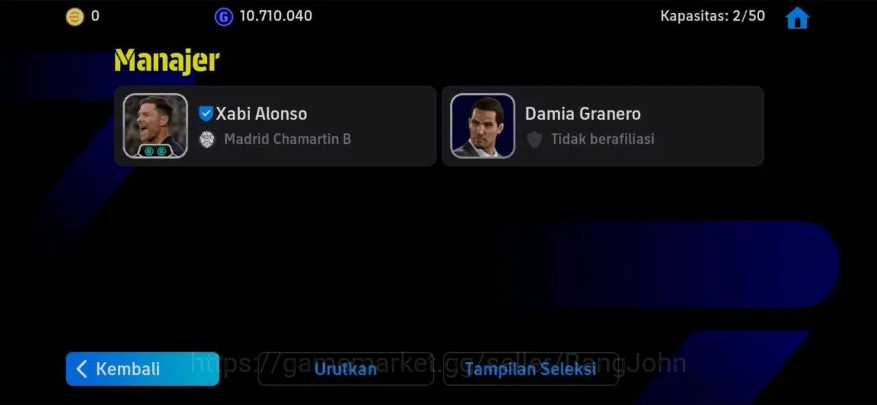 eFootball Accounts Legends & Iconic Players Mobile|PW 3192|Oliver Kahn Epic,Marco Van Basten Epic,Gerard Pique Epic,Dani 1