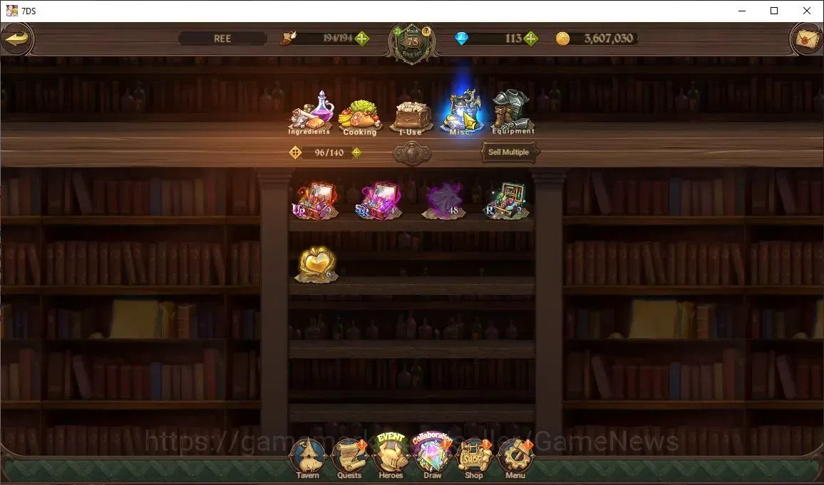 The Seven Deadly Sins: Grand Cross Accounts Global|3M CC|113 DM|4 LR+5 UR+Collab ReZero|S&B6/6 image 18
