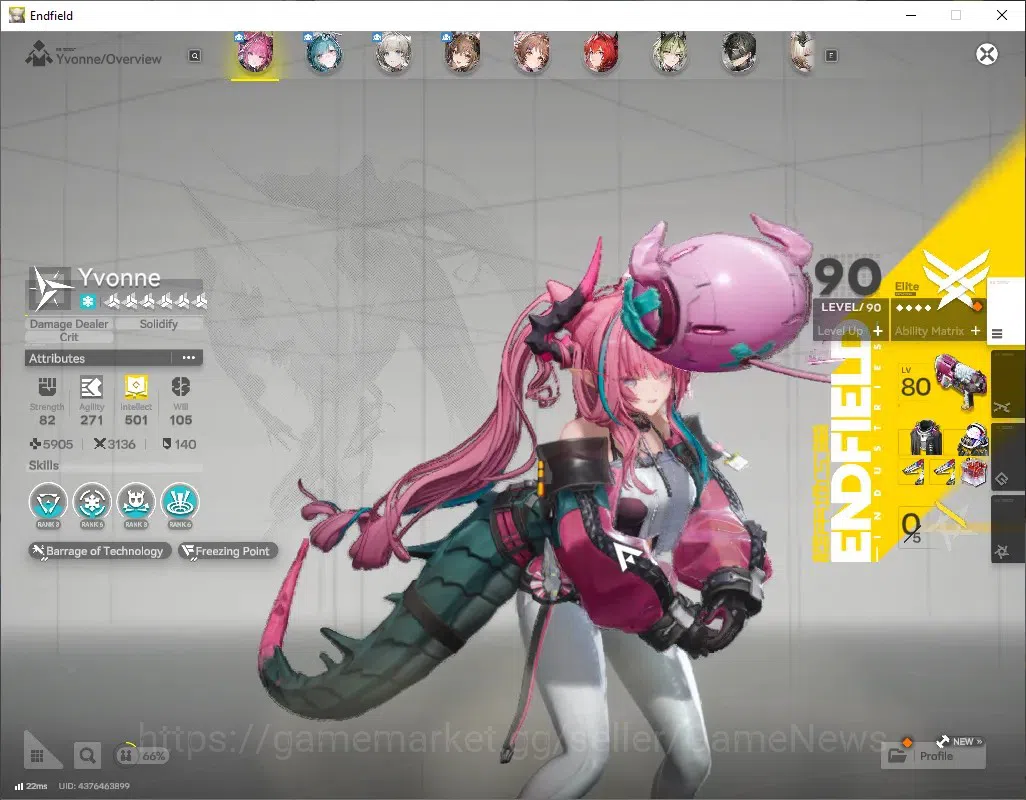 Arknights: Endfield Accounts ASIA|Lv 53|4k Ars|5 SSR (3 Limited) + 10 (*6 Weapo image 2
