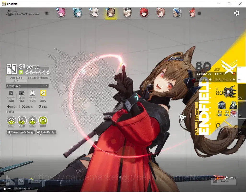 Arknights: Endfield Accounts ASIA|Lv 53|4k Ars|5 SSR (3 Limited) + 10 (*6 Weapo image 4