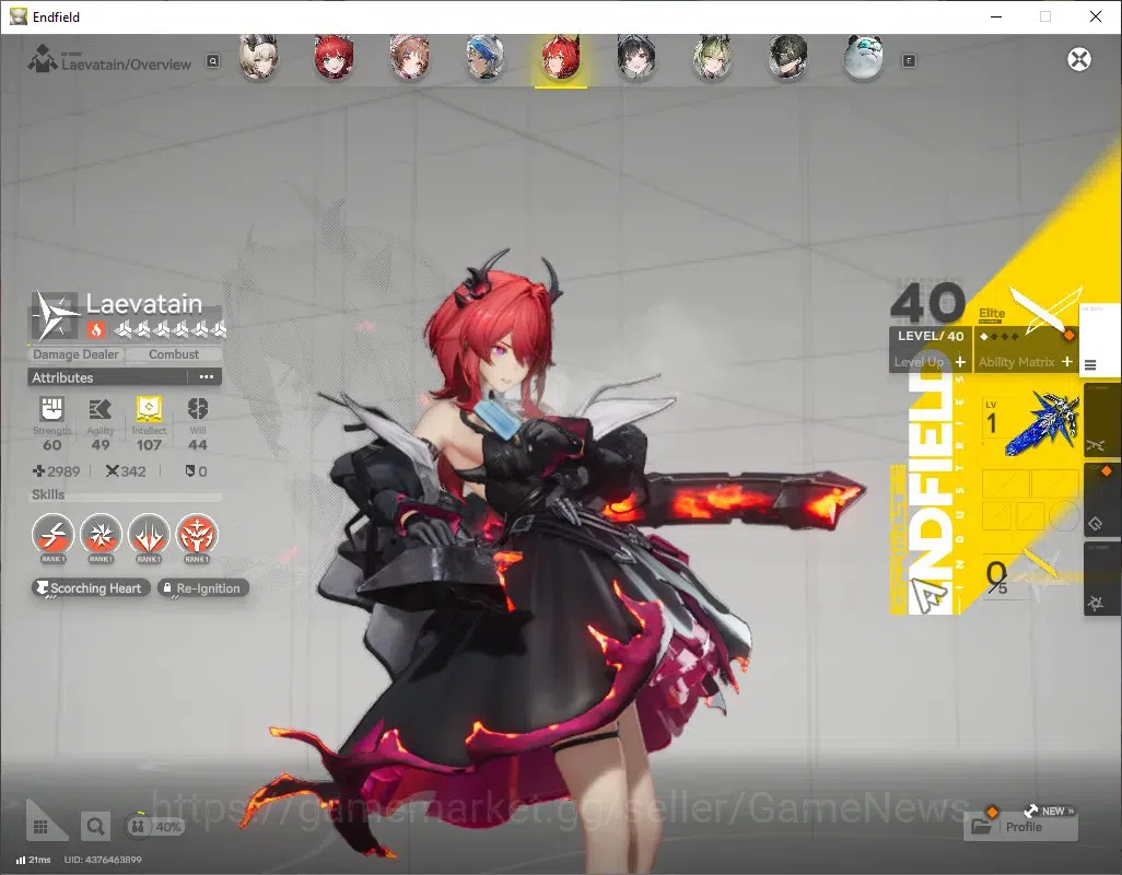 Arknights: Endfield Accounts ASIA|Lv 53|4k Ars|5 SSR (3 Limited) + 10 (*6 Weapo image 6