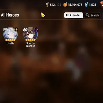 Epic Seven Accounts Limited Hero GLOBAL UnVerif|NewEra| 2 ML (Lisette,Specter Tenebria)+Saria,Sharun,Iseria,etc|100 MM+4,3K