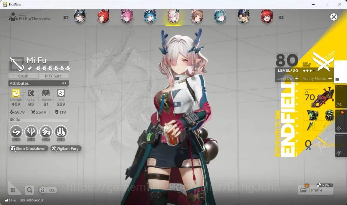 Arknights: Endfield Accounts ASIA | Lv 60|7 Limit+ 5 Sign (Z.Fangyi,Rossi,Tangt image 11
