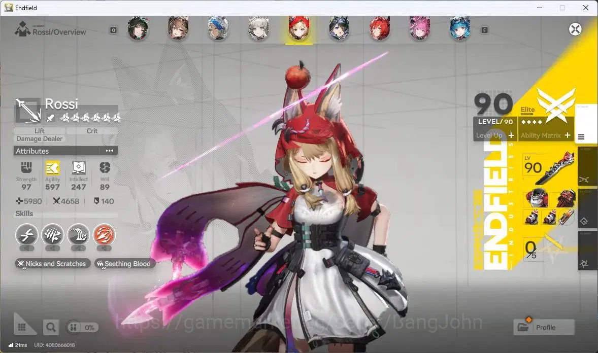Arknights: Endfield Accounts ASIA | Lv 60|7 Limit+ 5 Sign (Z.Fangyi,Rossi,Tangt image 7