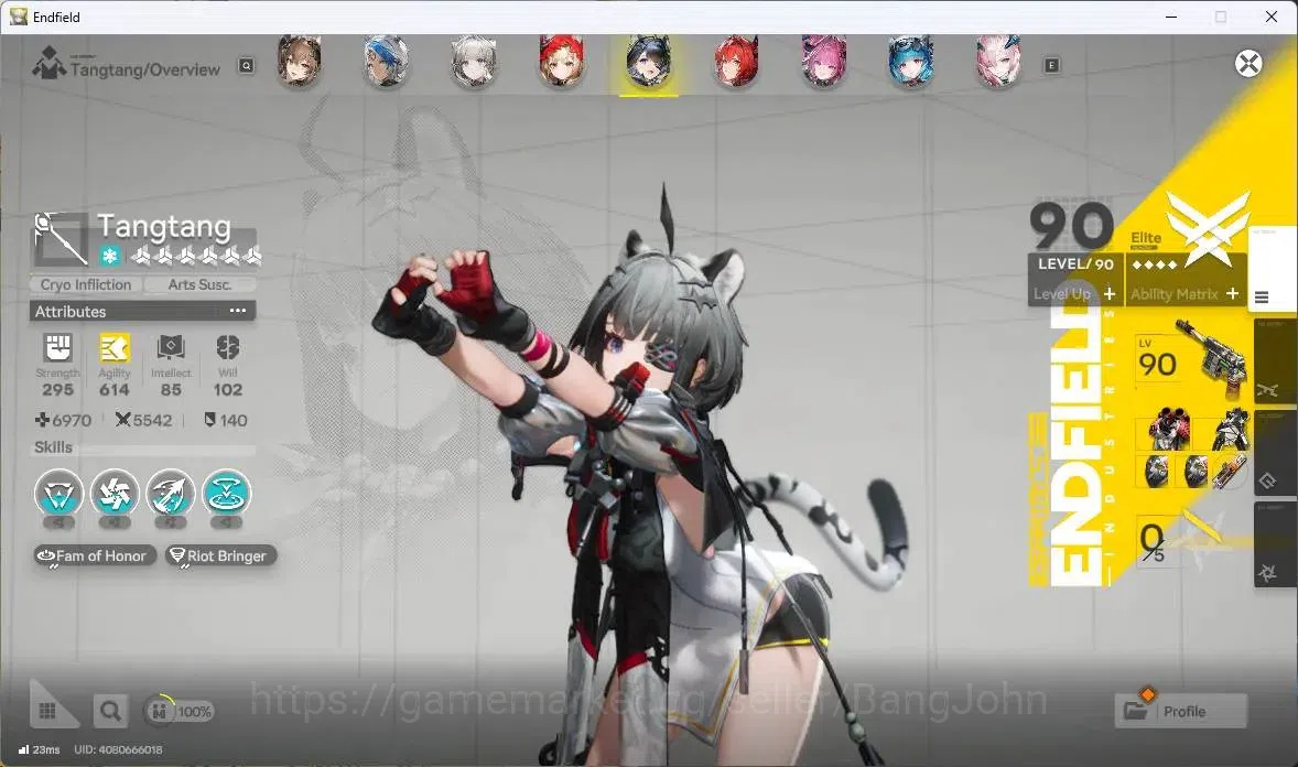 Arknights: Endfield Accounts ASIA | Lv 60|7 Limit+ 5 Sign (Z.Fangyi,Rossi,Tangt image 8