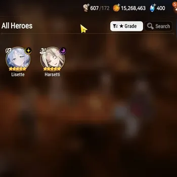 Epic Seven Accounts Limited Hero GLOBAL UnVerif|NewEra| 2 ML (Harseti,Lisette)+TA Coli,Setsuka,Fenne,etc|450 Mystic