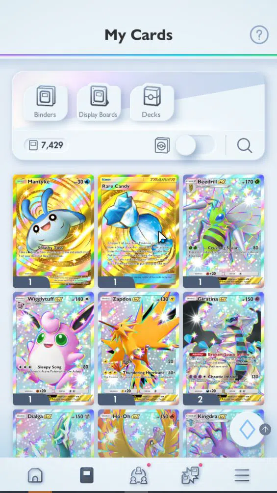 Pokémon TCG Pocket High-Level EN 7K+ Card|111EX|2 Crown (Mantyke) 26Shiny|MEGA D image 1