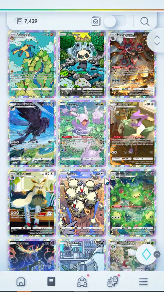 Pokémon TCG Pocket Accounts EN 7K+ Card|111EX|2 Crown (Mantyke) 26Shiny|MEGA D image 11