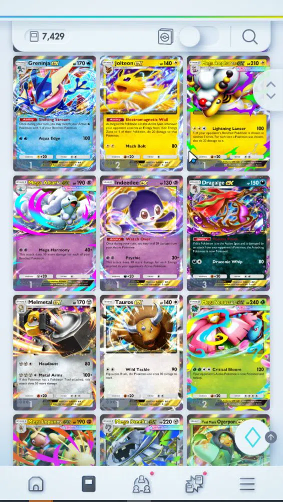 Pokémon TCG Pocket Accounts EN 7K+ Card|111EX|2 Crown (Mantyke) 26Shiny|MEGA D image 19