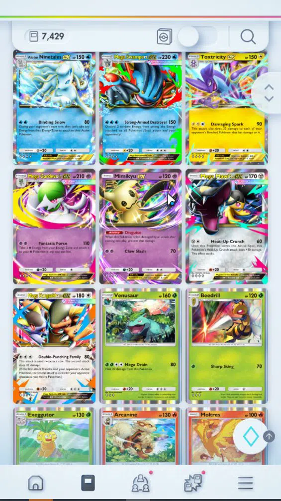Pokémon TCG Pocket Accounts EN 7K+ Card|111EX|2 Crown (Mantyke) 26Shiny|MEGA D image 20