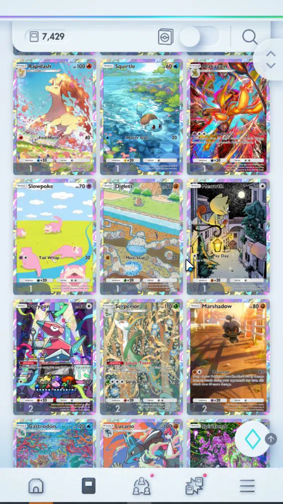 Pokémon TCG Pocket Accounts EN 7K+ Card|111EX|2 Crown (Mantyke) 26Shiny|MEGA D image 7