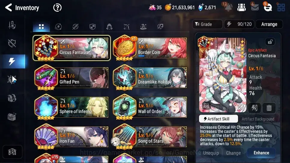 Epic Seven Accounts GLOBAL UnVerif|New Era|7 ML(BoRunka,Rhianna&Luciel image 15