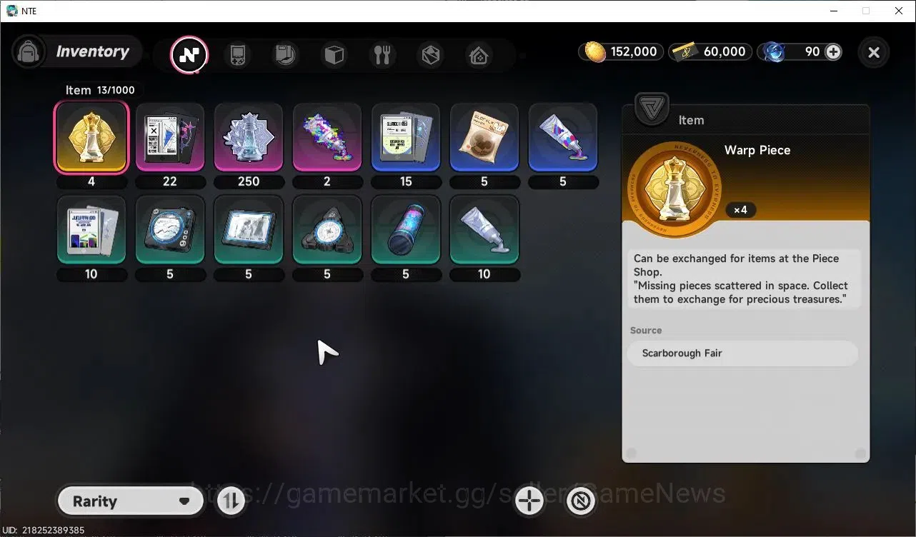 Neverness to Everness Accounts Global EU|HL 3| 3 SSR Jiuyuan, Daffodill, Sakiri |4 SR|Underboss Glider + Tiger Incoming Car 9