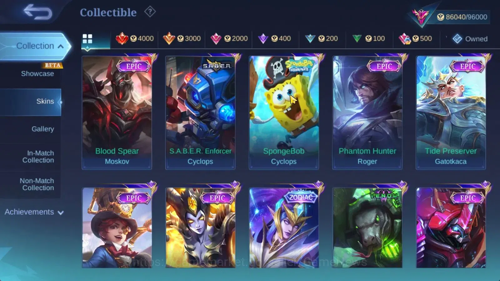 Mobile Legends: Bang Bang Accounts Hero 132|Skin338|Imortal 178|PRIME[Granger,YuZhong image 10