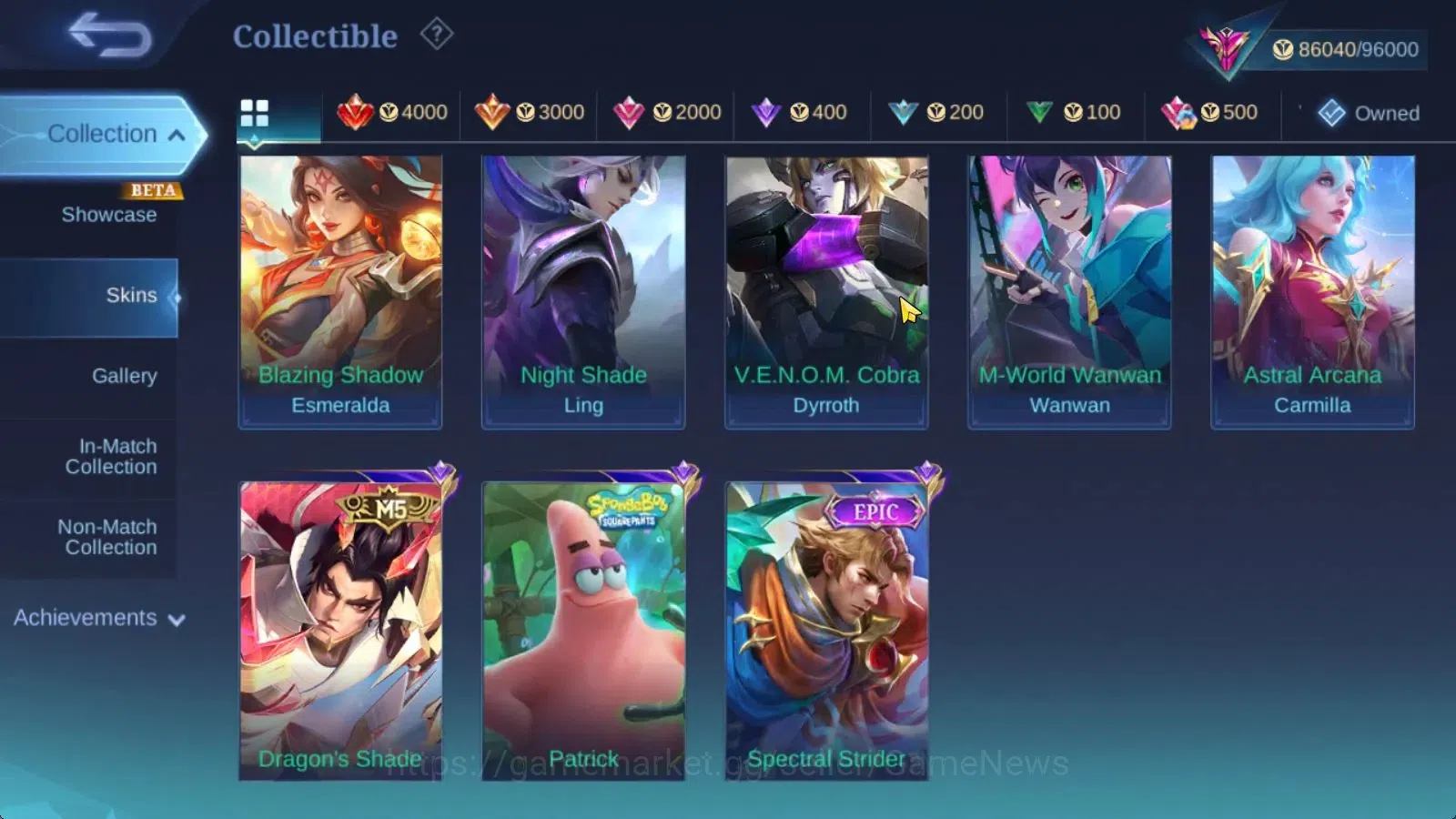 Mobile Legends: Bang Bang Accounts Hero 132|Skin338|Imortal 178|PRIME[Granger,YuZhong image 13