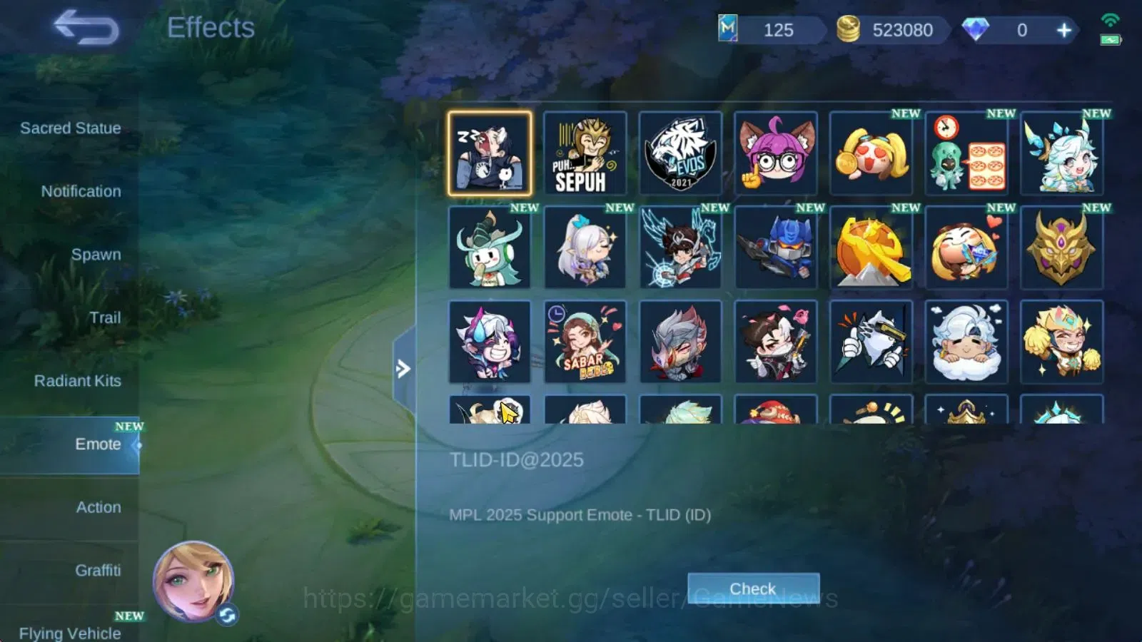 Mobile Legends: Bang Bang Accounts Hero 132|Skin338|Imortal 178|PRIME[Granger,YuZhong image 19