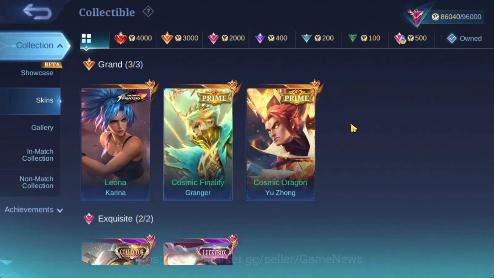 Mobile Legends: Bang Bang Accounts Hero 132|Skin338|Imortal 178|PRIME[Granger,YuZhong image 6