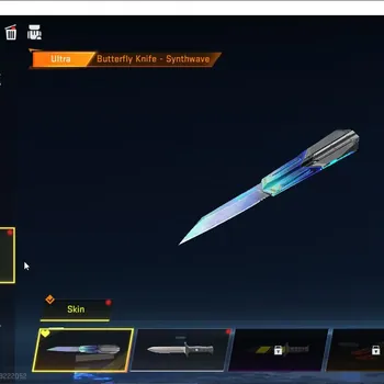 Blood Strike Accounts Collab Skin Asia|Melee Butterfly SnytheWave+Collab LS Mr Iguana,AOT M4A1 Battle Faith|5