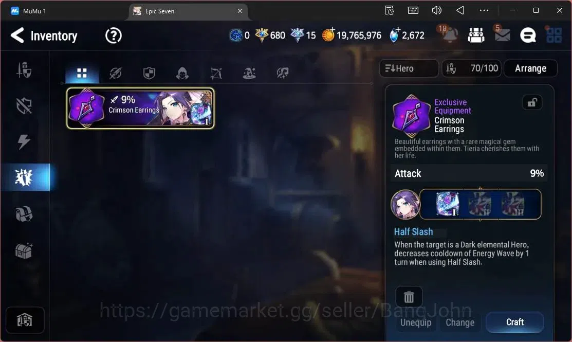 Epic Seven Accounts Global Unverif |9 ML(E Ilynav,Salome,F Cecillia,SP image 20