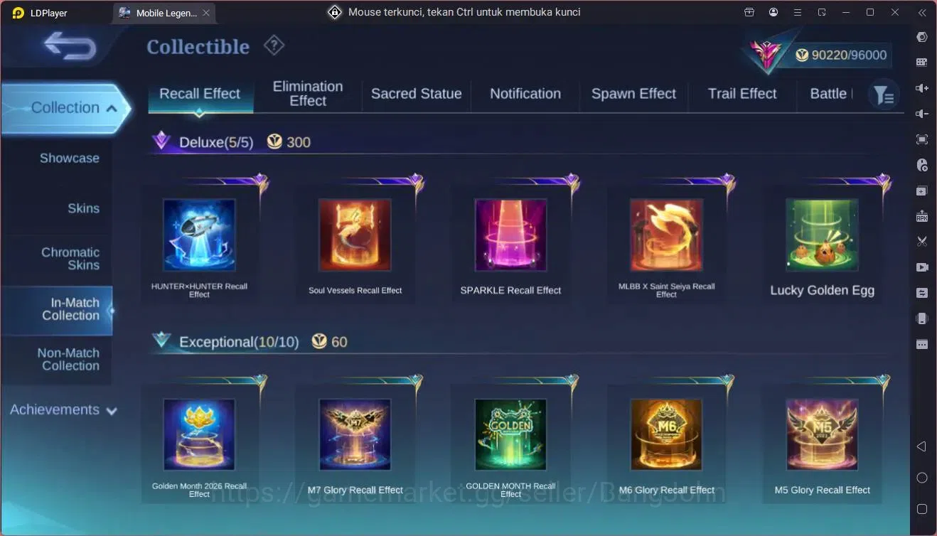 Mobile Legends: Bang Bang Accounts Global|Hero 132|Skin 334|Exalted|Naruto Suyou|NEO  image 12