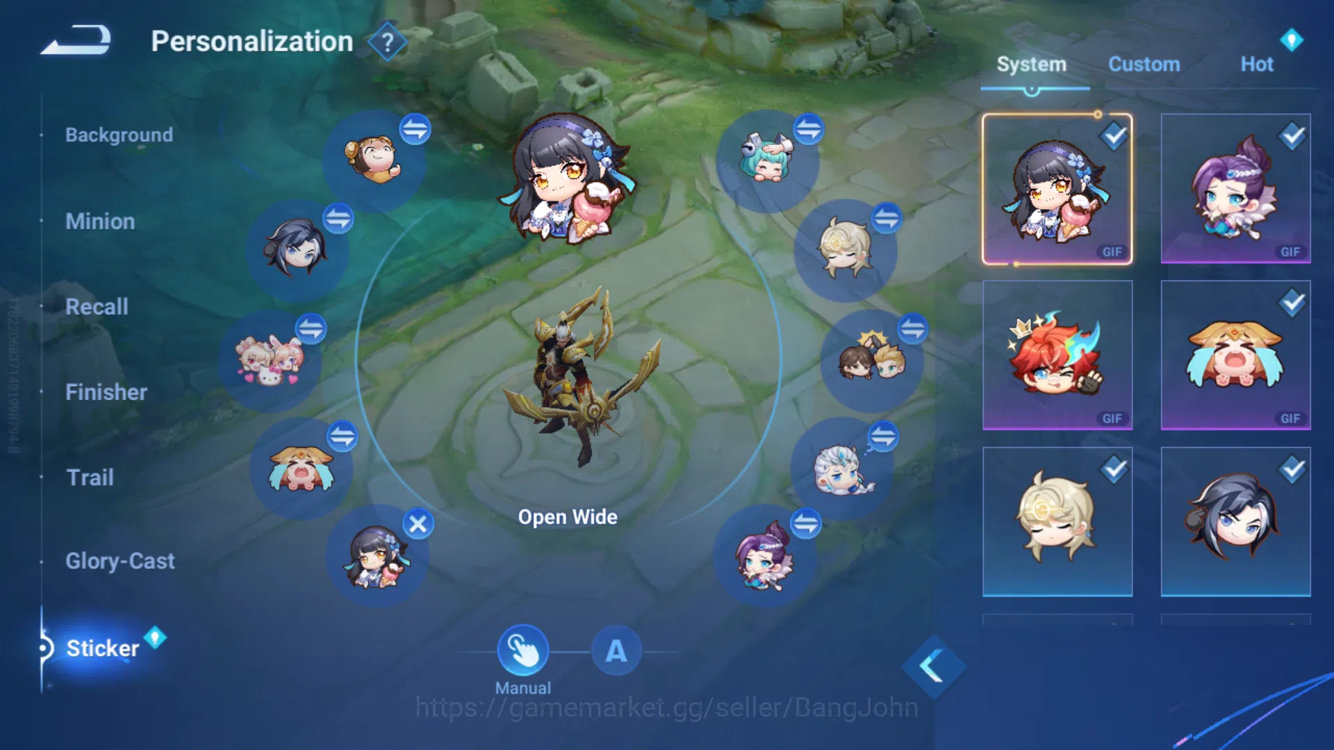 Honor of Kings Accounts GLOBAL Hero 43 | Skin 52 | Kic Luna|Legend Lady Su image 17