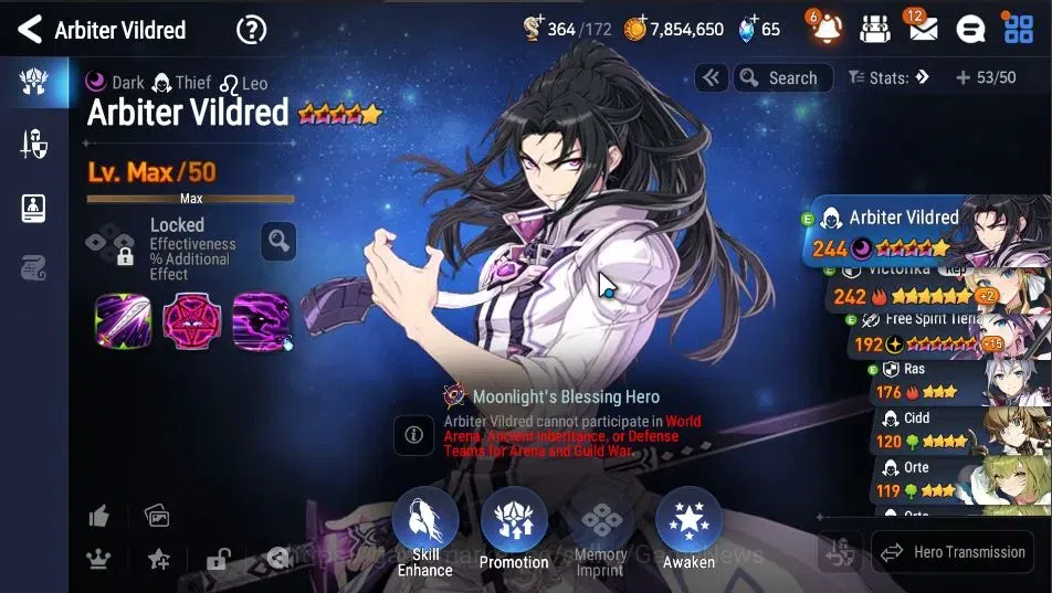 Epic Seven Accounts Mid-Tier Global Unverif|New Era|3 ML(LOT Scales,AShadow,BW Iseria)+Fenne,Roana,Cecilia,Tenebria||PoH 20