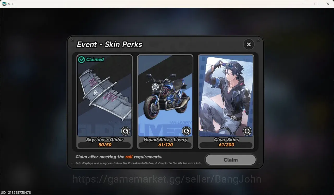 Neverness to Everness Accounts SEA | Lv 47 | 5 S-Class|3 Limited [Nanally A3,Hotori A1+Skin,Lacrimosa]+ 6 A-Class | Selector 17