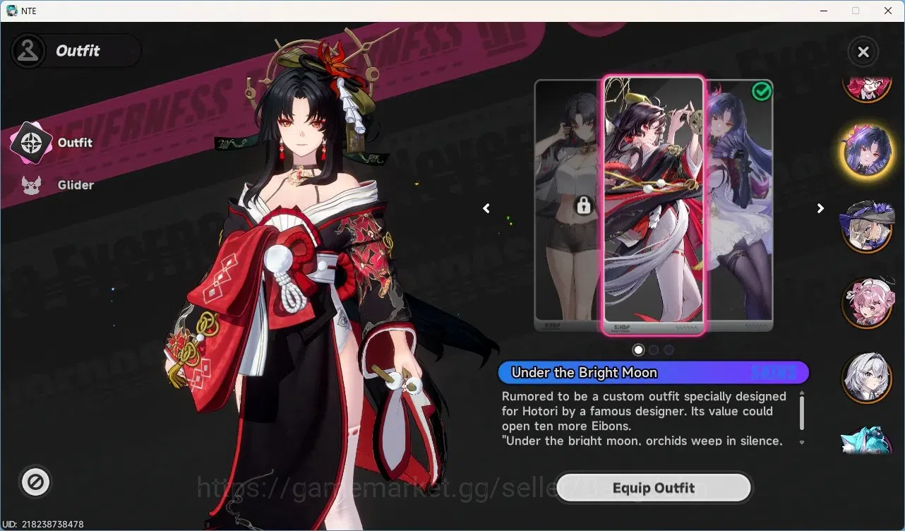 Neverness to Everness Accounts SEA | Lv 47 | 5 S-Class|3 Limited [Nanally A3,Hotori A1+Skin,Lacrimosa]+ 6 A-Class | Selector 18
