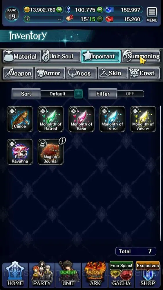 Last Cloudia Accounts GLOBAL|Rank 19|100K Crystal|Top Tier Unit [DL Jude image 12