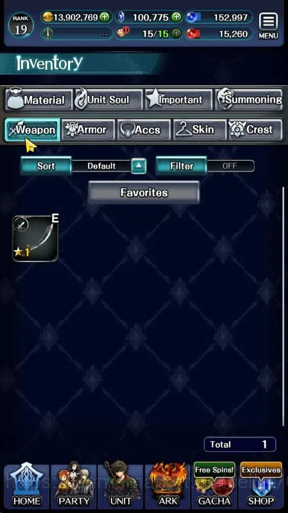 Last Cloudia Accounts GLOBAL|Rank 19|100K Crystal|Top Tier Unit [DL Jude image 13
