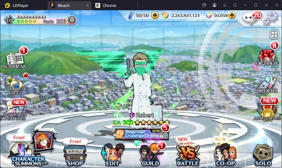 Bleach: Brave Souls Accounts Mid-Tier Global |800K BP+50K Orb|Mid Game|7K Acc 1