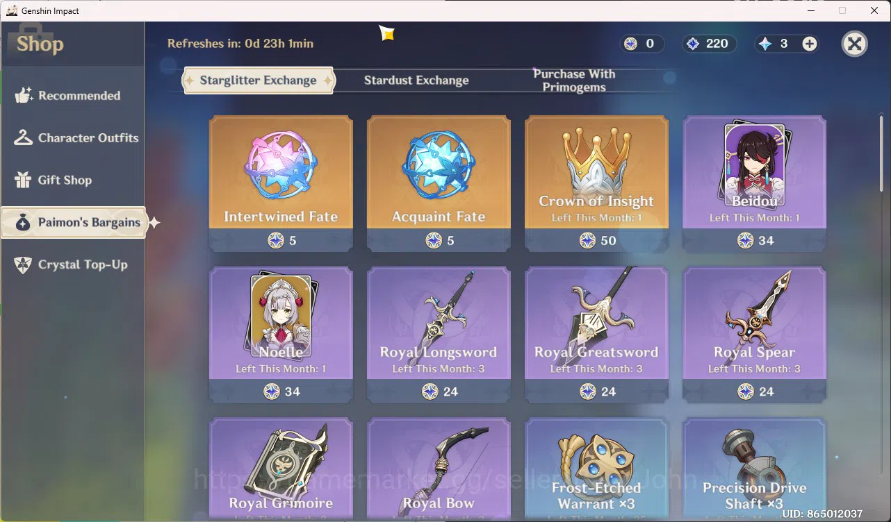 Genshin Impact Accounts Mid-Game|ASIA|AR 49|3 Limit|Columbina|Lynae|Yae Mi image 10
