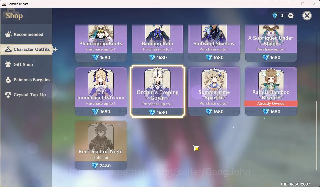 Genshin Impact Accounts Mid-Game|ASIA|AR 49|3 Limit|Columbina|Lynae|Yae Mi image 13