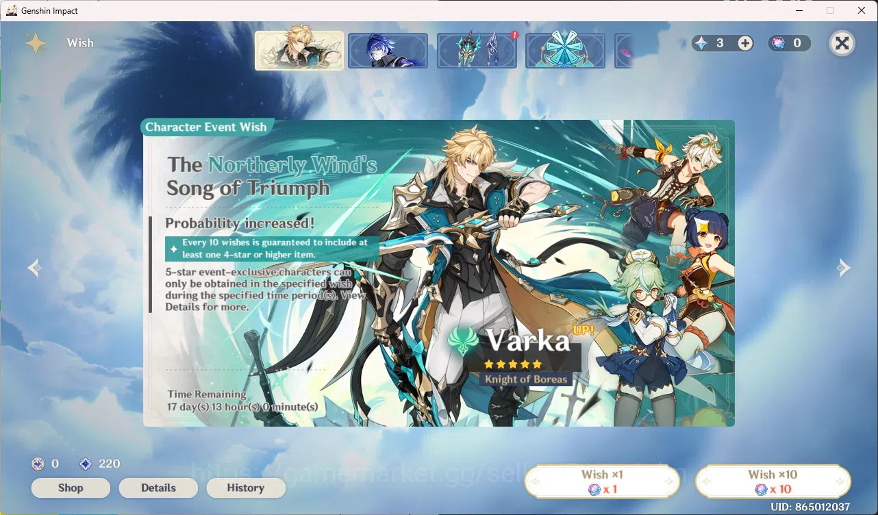 Genshin Impact Accounts Mid-Game|ASIA|AR 49|3 Limit|Columbina|Lynae|Yae Mi image 9