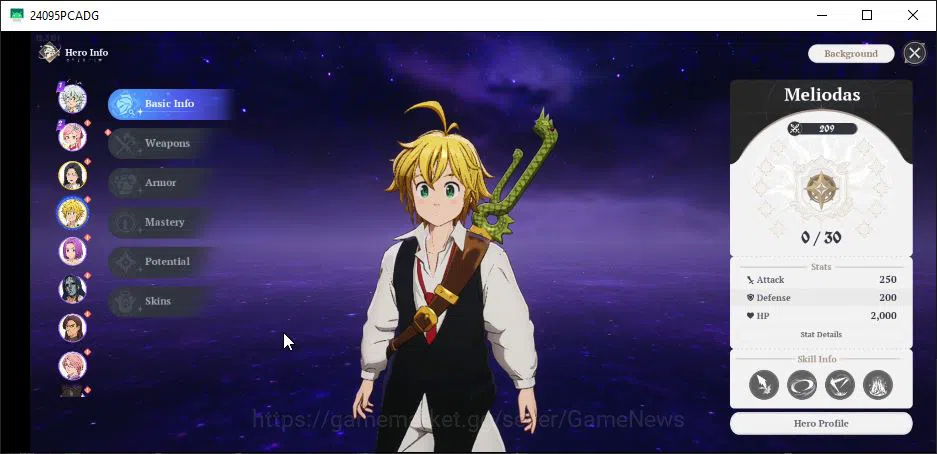 The Seven Deadly Sins: Origin Accounts [SEA] Lv 2 Fresh Starter|100 Star Fragment|2 SSR ( image 11