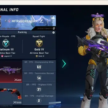 Blood Strike Accounts Others ASIA | 1 Eternal Gun: Kala-Whisper Lv.2|6 Ultra Guns|2 Ultra Striker|1 Ultra Sedan|Check SS