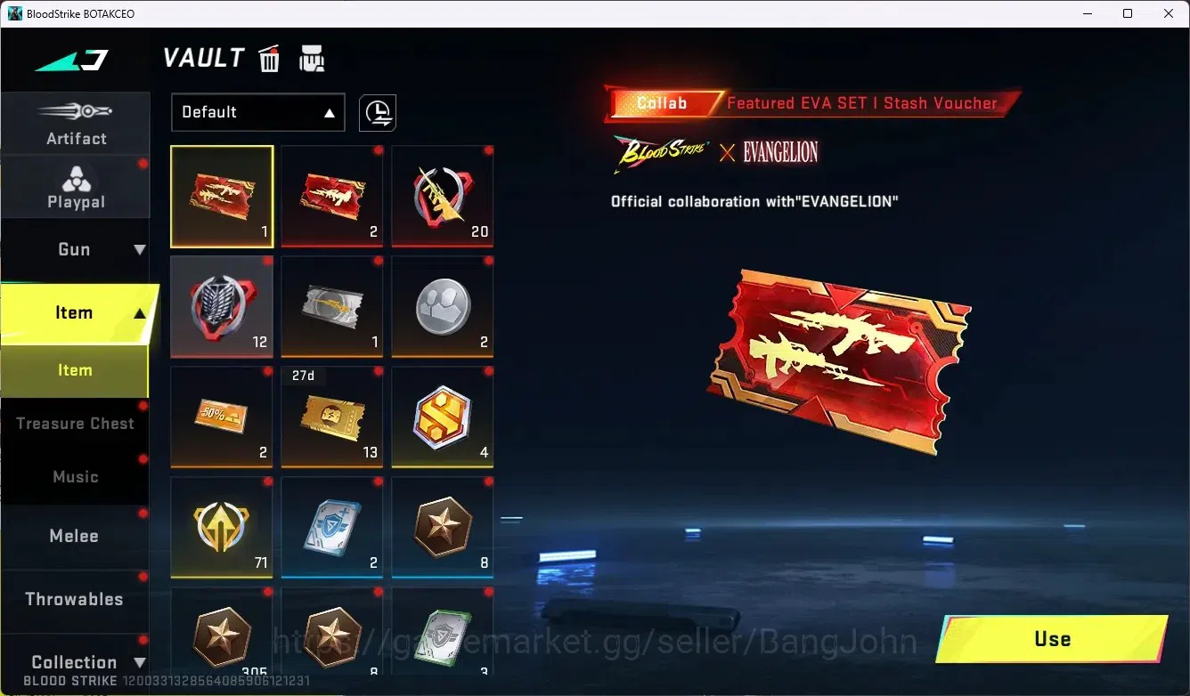 Blood Strike Accounts ASIA | 1 EVO: FAL-Evolved Draco|1 ETERNAL: Vector| image 10