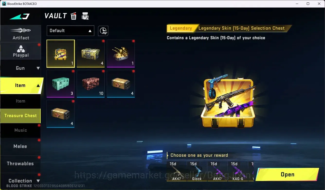 Blood Strike Accounts ASIA | 1 EVO: FAL-Evolved Draco|1 ETERNAL: Vector| image 11