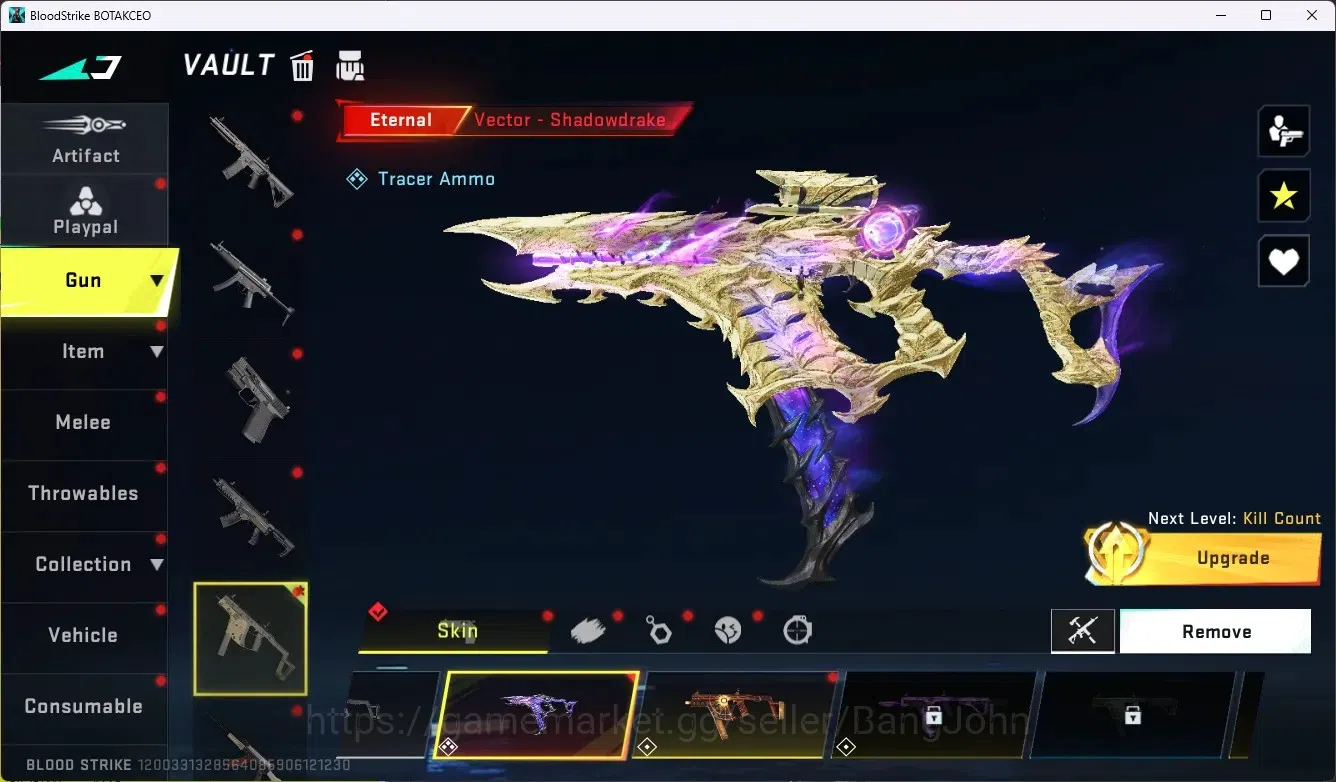Blood Strike Accounts ASIA | 1 EVO: FAL-Evolved Draco|1 ETERNAL: Vector| image 2